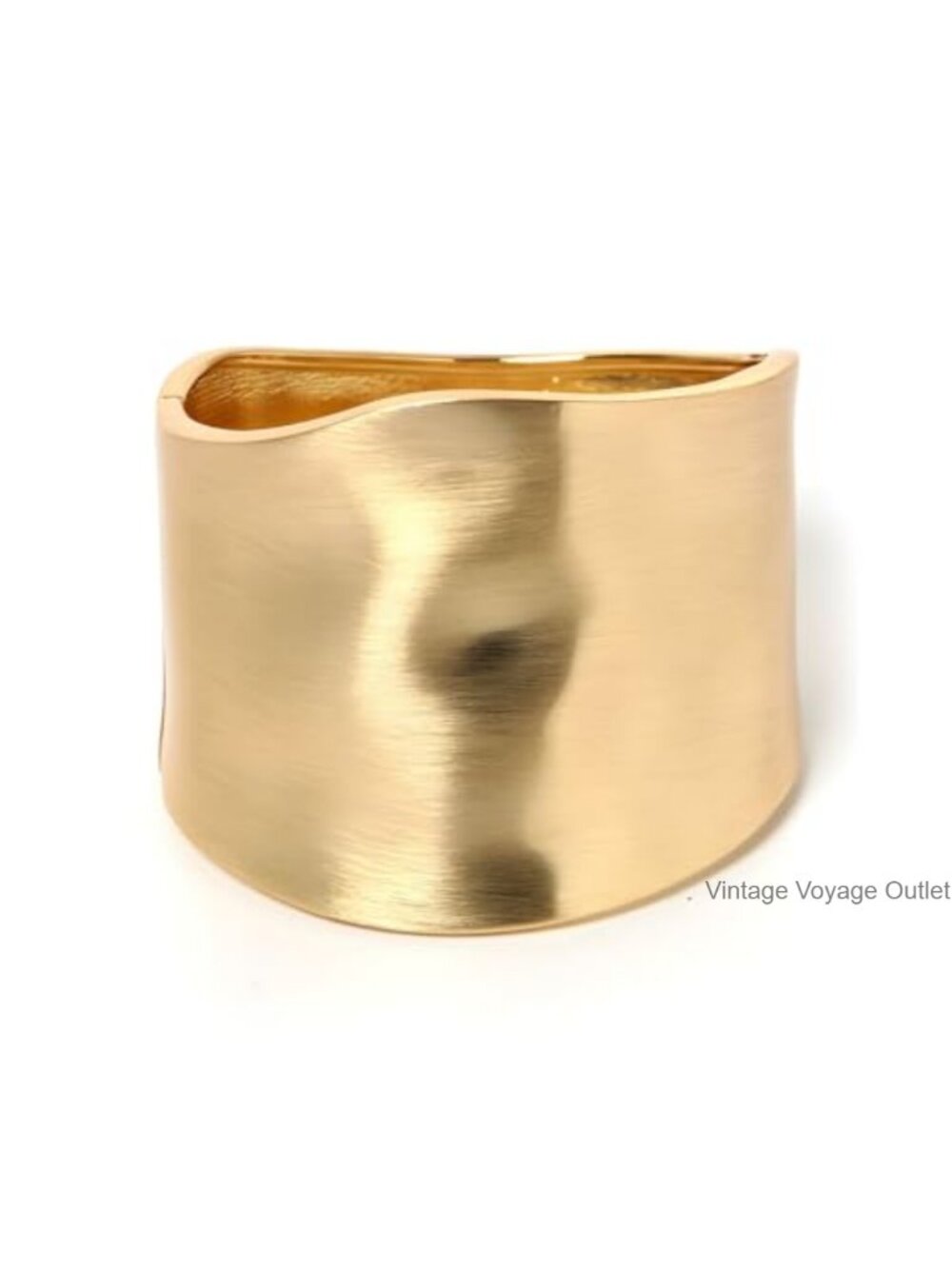 Wide Cuff Chunky Gold Plated Bracelet Open Cuff Bangle Adjustable Wrist Cuff